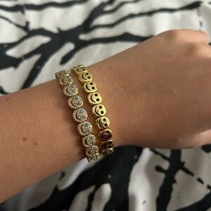 Gold lisa gozlan Bracelet Set